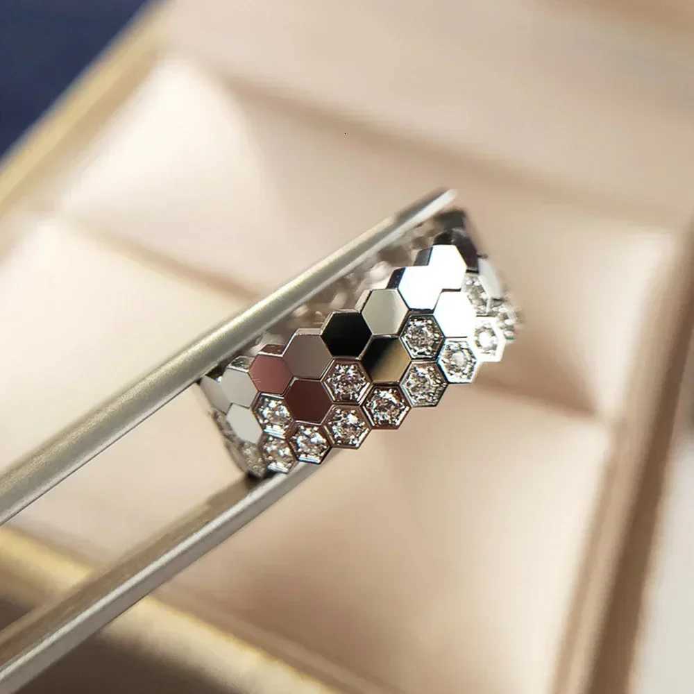 Simple design womens ring for weddings low key rose gold/silver womens engagement ring jewelry W250417