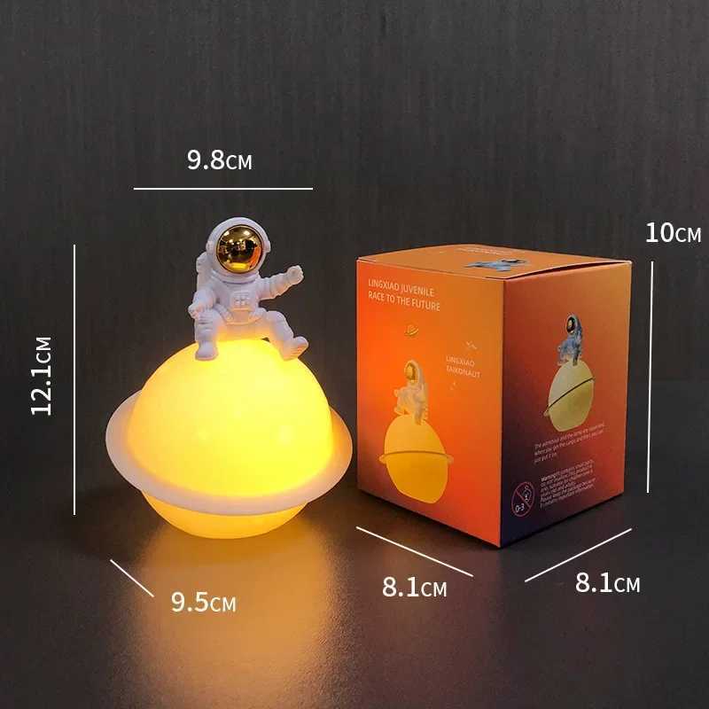 Creative birthday gift Christmas gift ambient lamp bedside lamp decorative table lamp moon lamp astronaut night lamp light lampXJ250725