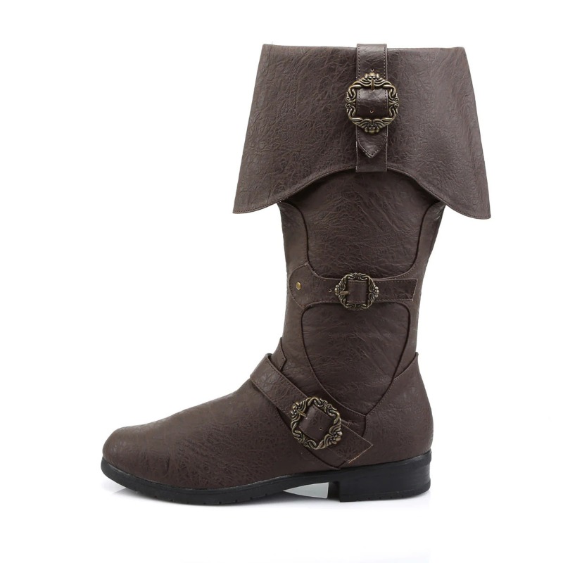 Medieval Costume Shoes: Authentic Viking-Style Leather Boot Collection