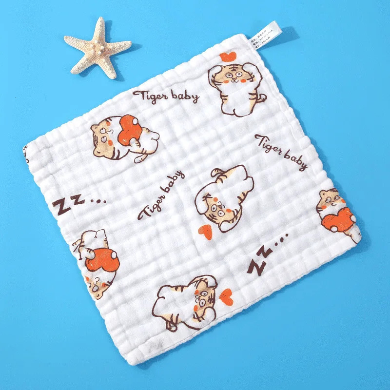 5pcs Muslin 6 Layers Cotton Soft born Baby Towels Face Towel Handkerchief Bathing Feeding Washcloth Burp Cloth 250725