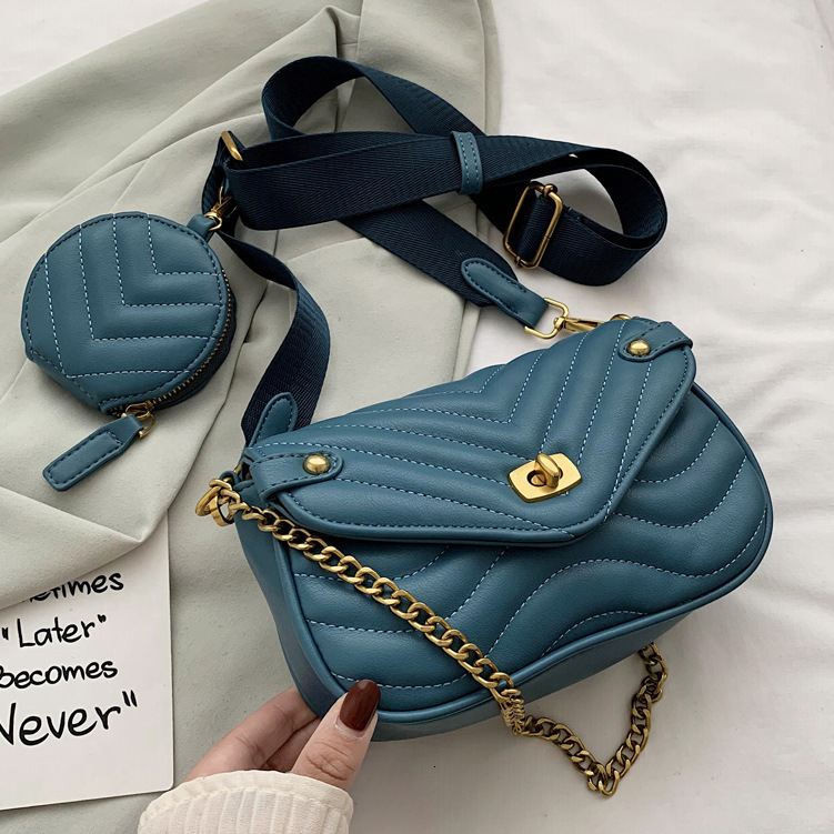 Luxury Brand Designer Bag Women's Bag New French Texture Luxury bag Trendy Small Bag Women's Fashion Summer Shoulder Bag Chain Crossbody Bag