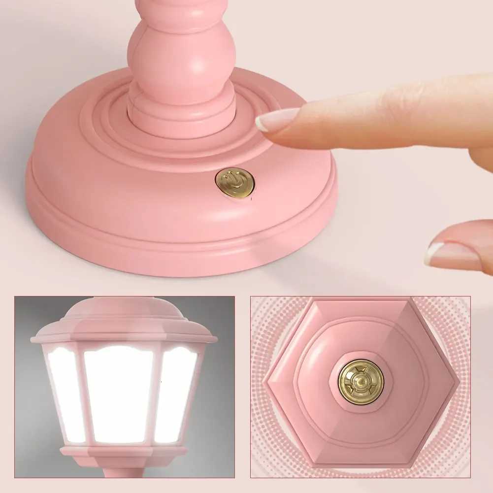 USB Charging LED Table Lamp Desk Lamp Night Lights Touch Dimmable Desk Light Mini Street Lamps Bedside Light Room Decor XJ250725