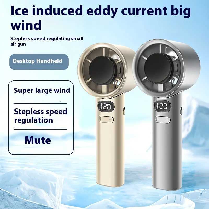 2025 New Portable Hand 120 Wind Speeds Mini Handheld USB Rechargeable Personal Highspeed Fans Electric Eyelash Fan R250725