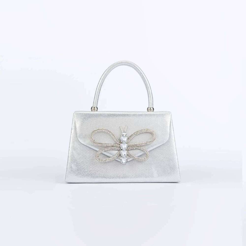 Fashion High Design Rhinestone Handheld Evening Bag Women's Prom HandBag Wedding Party One Shoulder Clutch Wallet