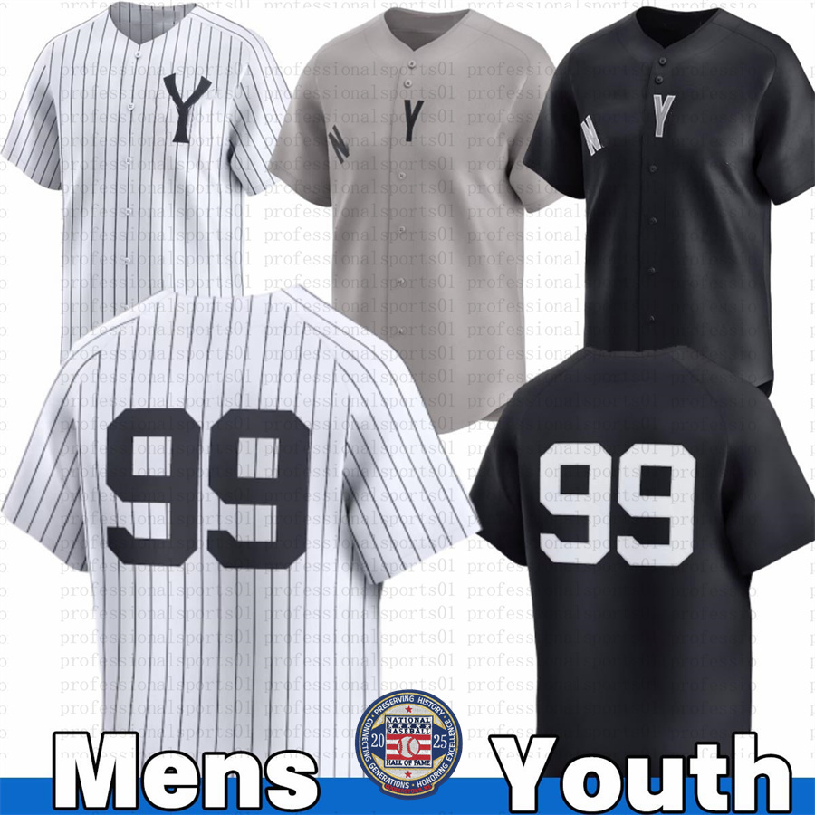 NY Yankees Jerseys #99 Judge Jersey #13 chisholm Jr Jersey #45 Cole #11 Volpe #48 Rizzo city Baseball Jerseys new yokecity NATIONAL BASEBALLHALLOF FAME 2025 INDUCTION