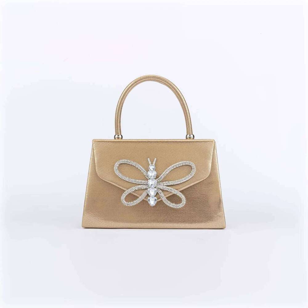 Fashion High Design Rhinestone Handheld Evening Bag Women's Prom HandBag Wedding Party One Shoulder Clutch Wallet