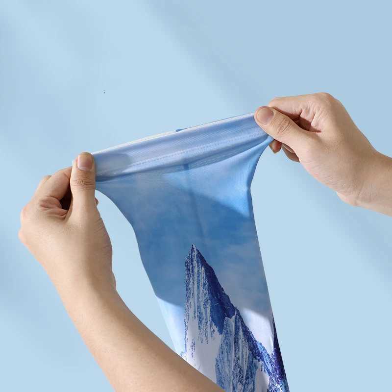 Anti-UV Arm Sleeve for Men Mask Cool Muff Summer Breathable Driving Arm Cover Cycling Sun Protection Neck Warmers Sports Elastic Z250725