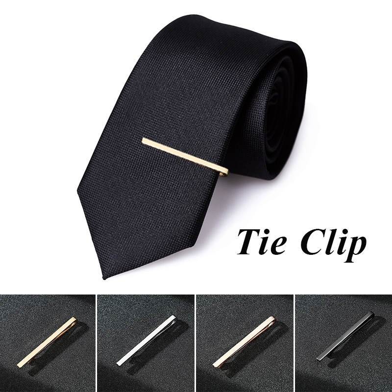 Simple Fashion Tie Clips MenS Metal Necktie Daily Business Wedding Ceremony Clip Pin Men Party Jewelry Accessories y250715