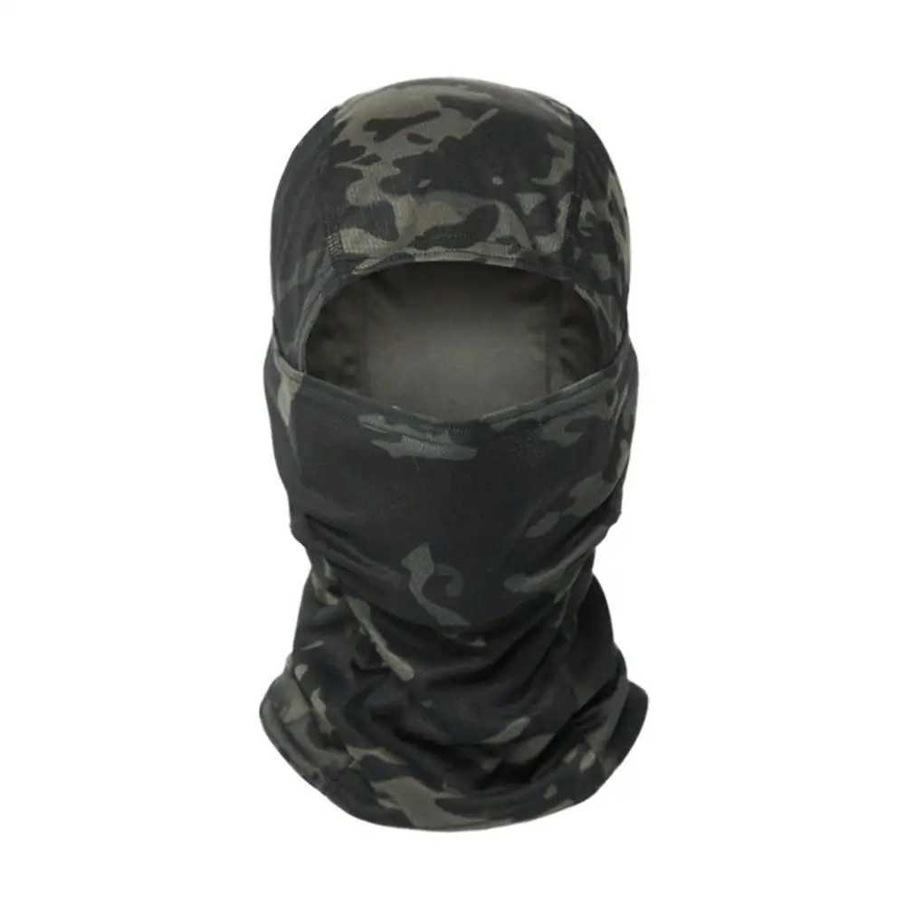 Balaclava Camouflage Full Face Mask Outdoor Sunscreen Breathable Full Face Mask Bicycle Motorcycle Helmet Inner Cap Cycling Mask Z250725