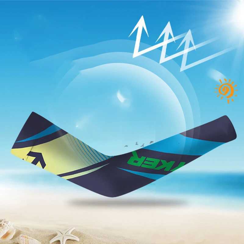 Anti-UV Arm Sleeve for Men Mask Cool Muff Summer Breathable Driving Arm Cover Cycling Sun Protection Neck Warmers Sports Elastic Z250725