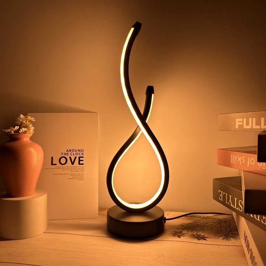 Led Table Lamp Bedroom Bedside Nightlight Creative KTV Restaurant Coffee Shop Luminous Decorative Table Light XJ250725