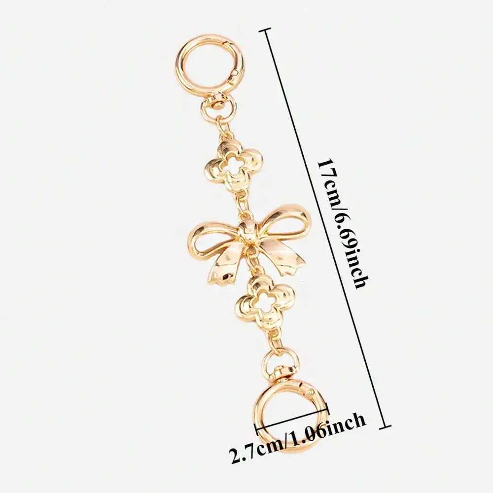 Metal Bow Bag Purse Extender Chain Strap Replacement Bag Accessories for Women Handbag Purse Shoulder Bag Crossbody Bag Straps Y250725