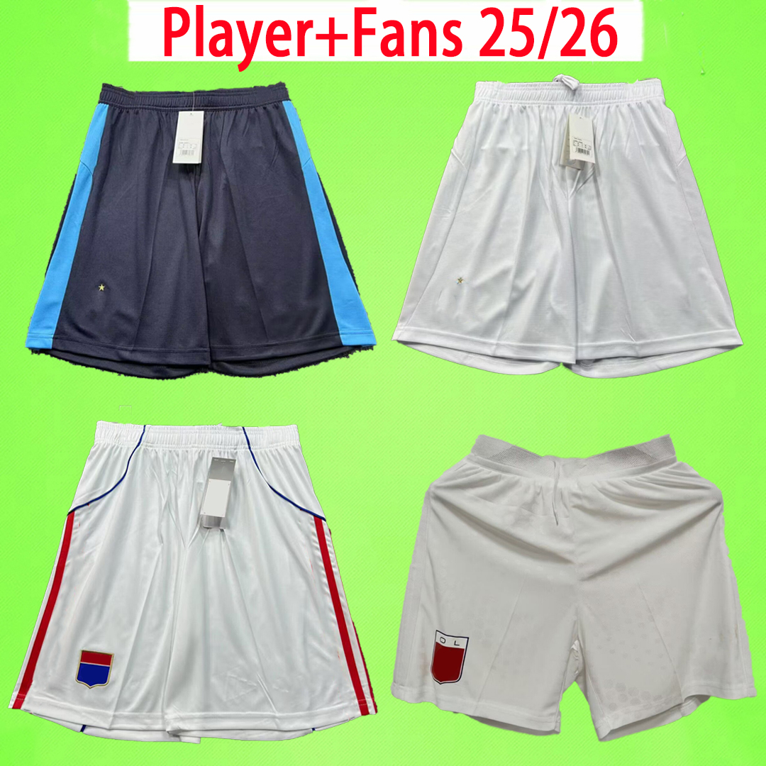 lyon Soccer shorts Player Edition Fans version 2025 2026 DEMBELE OL L.PAQUETA CHERKI TOKO EKAMBI short de foot 25/26 OLympIque AOUAR lyonnaIs football pants men kit