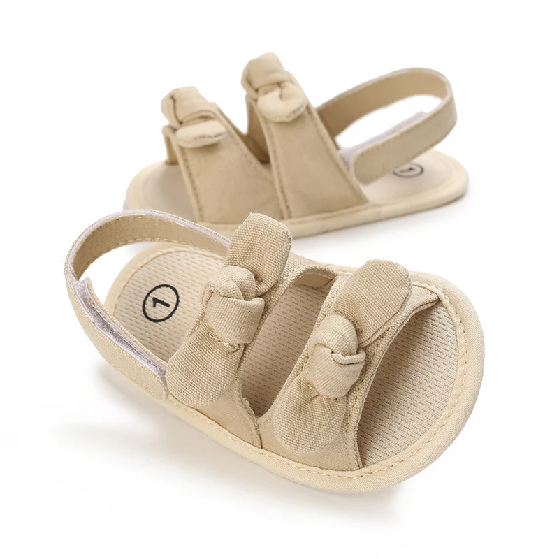 180M born Baby Girls Summer Shoes Sandals First Walkers Casual Soft Sole Toddler Shoes 250725