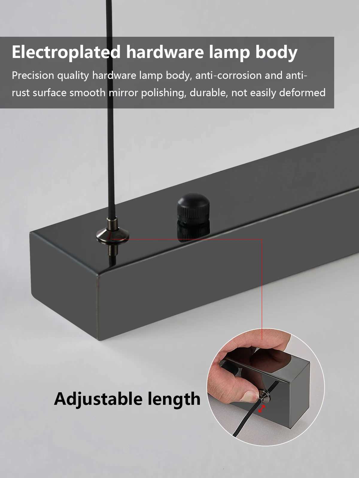 Modern Simple Pendant Lights Dining Room Lights For Kitchen Long Chandelier Living Room Pendant Lamp Home Decoration LightingXJ250725