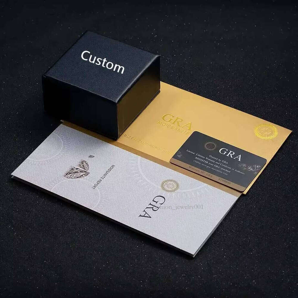 Top Sales Sier Moissanite Tennis Chain for Men 3mm 4mm 5mm VVS Link Necklace Dia Chains