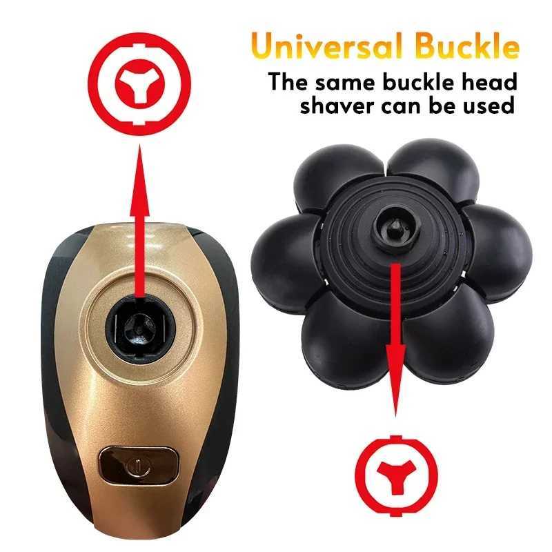 Replacement Electric Shaver Head Nose Trimmer Hair Clipper Facial Cleaning Brush Massage Head Spare 3/4/5 Cutter Floating Head 250715