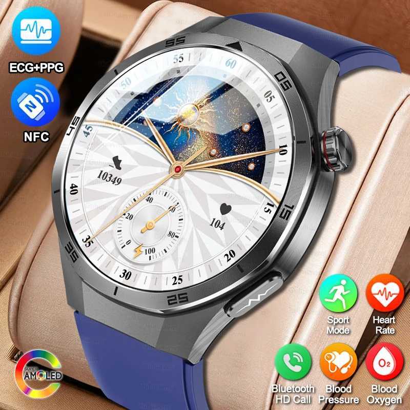 New For Huawei Xiai ECG+PPG Smart Watch HD AMOLED Screen NFC Sport Tracker Vo Call Health Waterproof Smartwatch Men Wen X250726