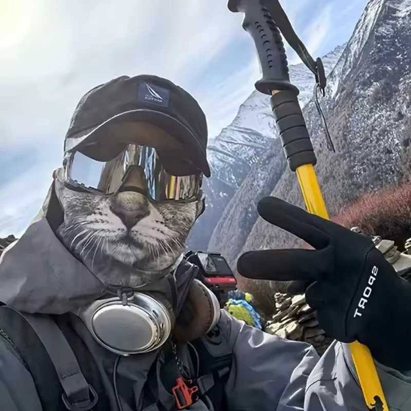 1-20PCS 3D Animals Magic Scarf Bandana Breathable Neck Warmer Gaiter Hanging Ear Outdoor Sports Face Mask Neckerchief Summer Z250725