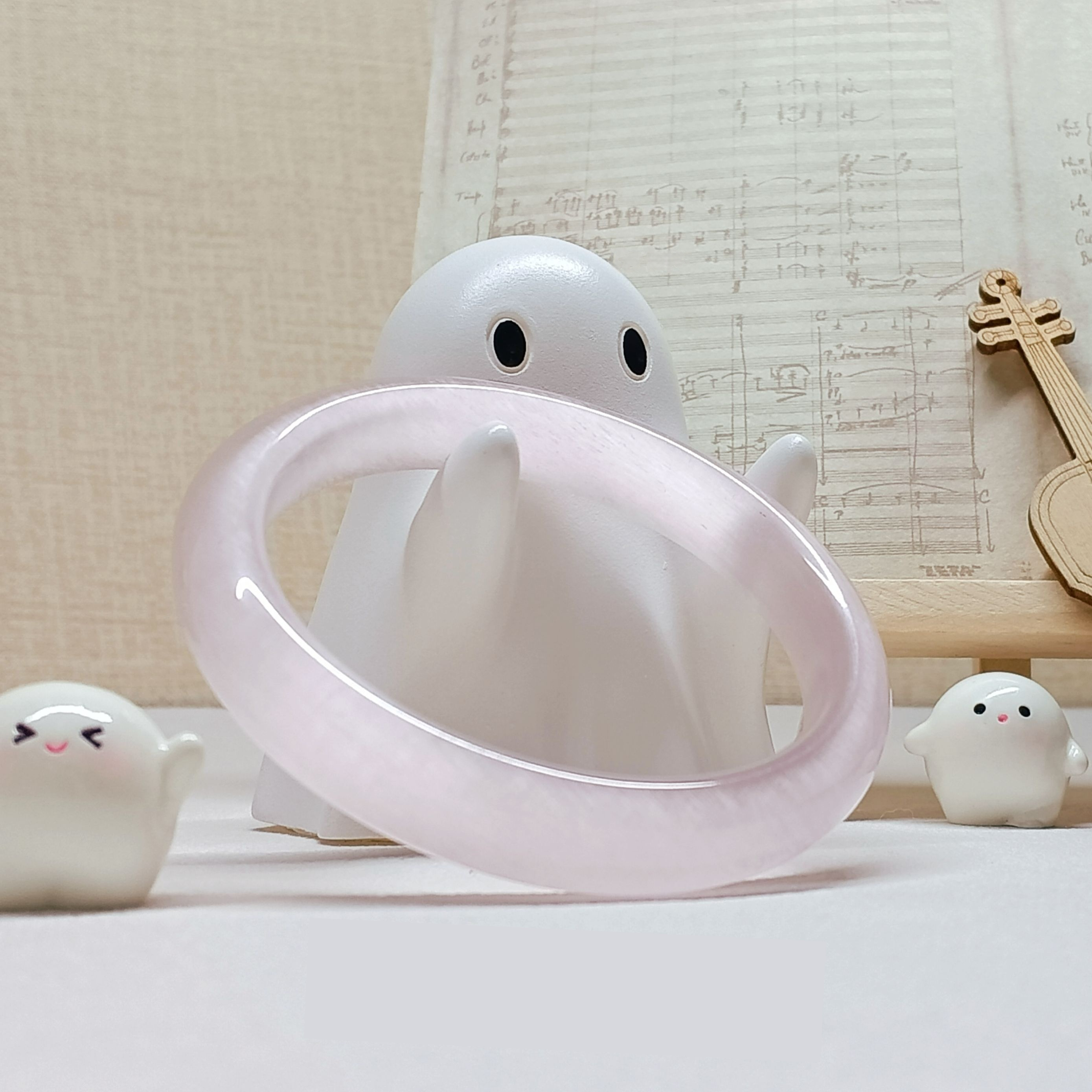 Xiling Cat's Eye Bracelet Peach Blossom Year