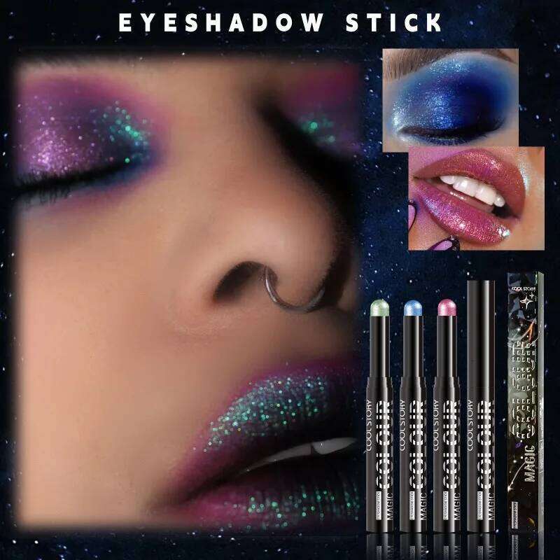 24 Colors Eyeshadow Stick Pen Pearly Lustre Metallic Sdger Shadow Long-lasting Waterproof Brighten Eye Makeup Cosmetics X250726