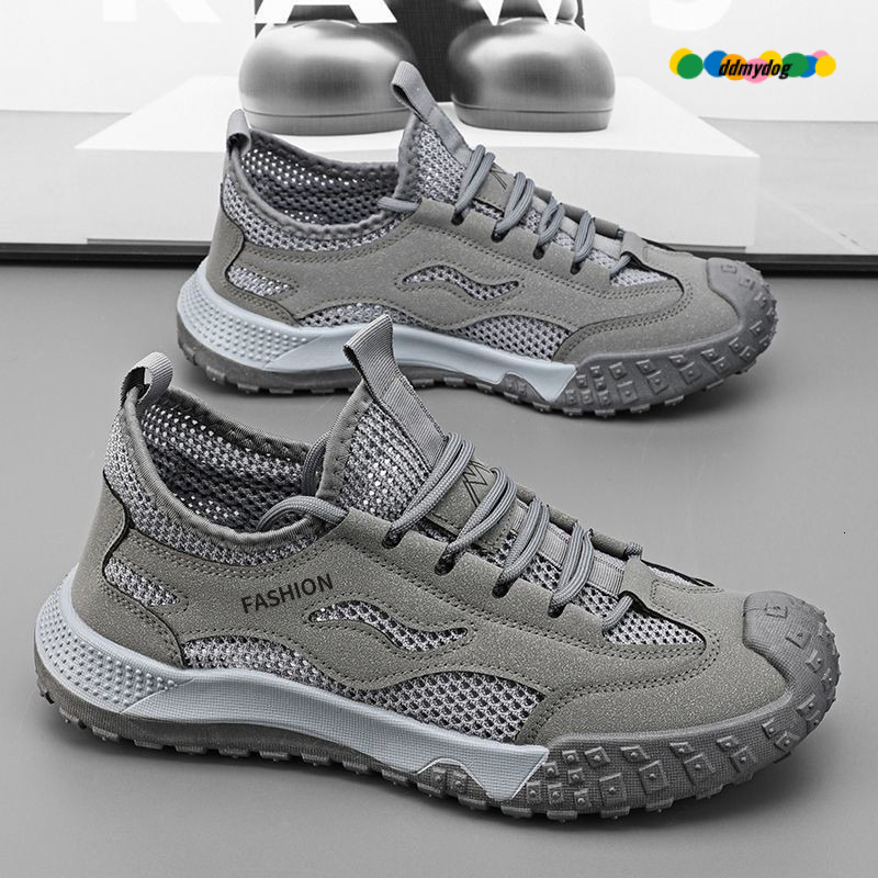 Casual Sports Mesh Breathable Lightweight Outdoor Hiking Men's Safety Work Shoes ddmydog