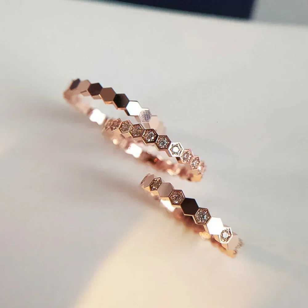 Simple design womens ring for weddings low key rose gold/silver womens engagement ring jewelry W250417