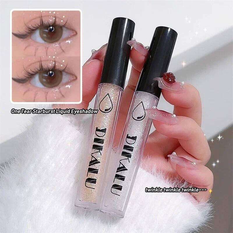 Dia Sequins Liquid Glitter Eyeshadow Shiny Metallic Eyeliner Pen Shimmer Waterproof Pearly Eye Makeup Beauty Party Cosmetics X250726