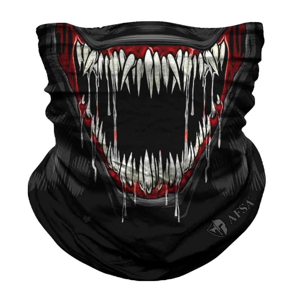 Climbing Scarf Mask Cycling Sun Protection Multifunctional Seamless Headscarf Halloween Hiking Tactical Neck Cover for Man Woman Z250725