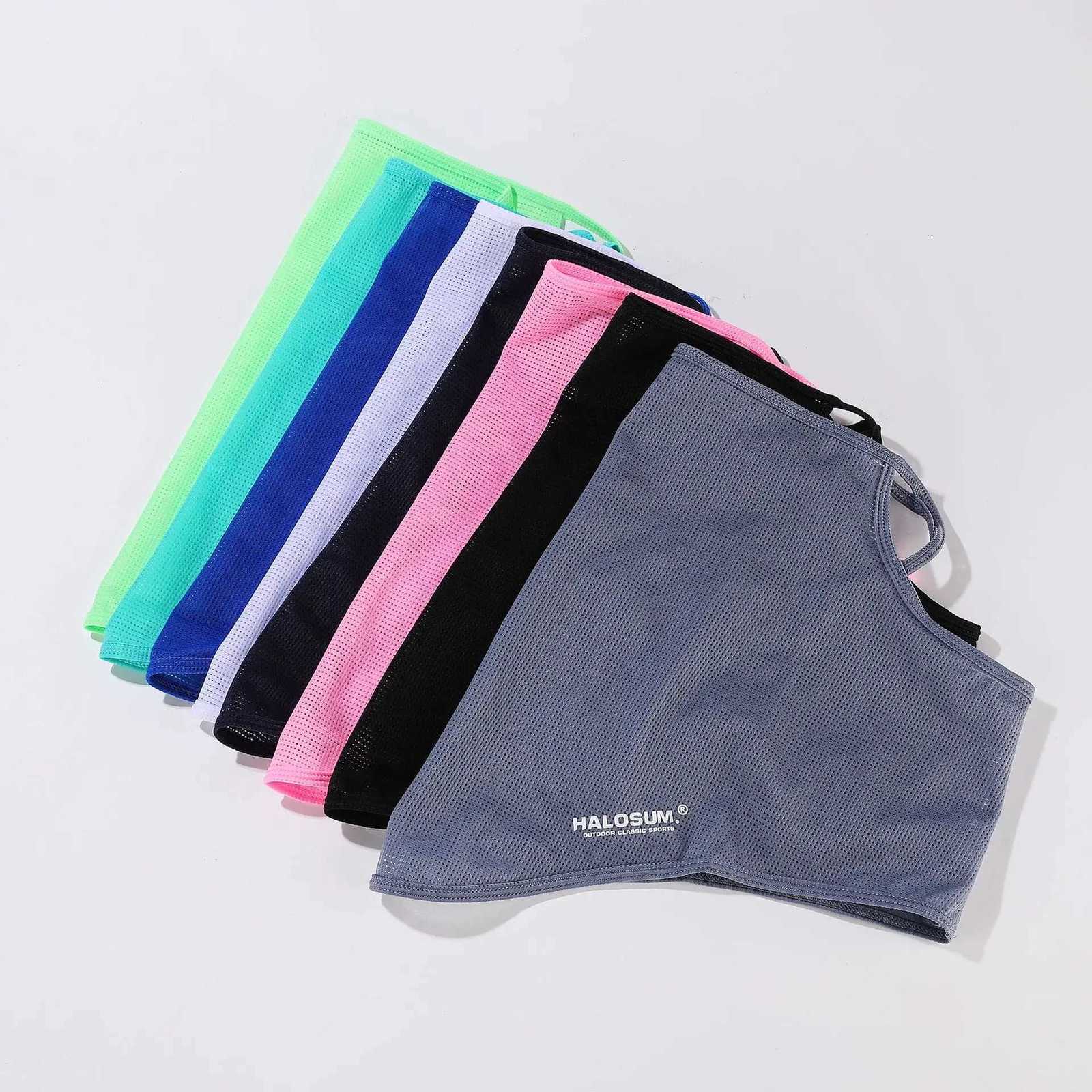 Breathable Bike Mask Daily Windproof Dustproof Solid Color Motorcycle Scarf Silk Balaclava Summer Z250725