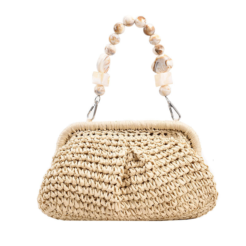 Luxury Brand Designer Bag Women's Bag Women's Bag Woven Straw Bag Women's New Niche Luxury bag Design High-End Versatile Handbag Single