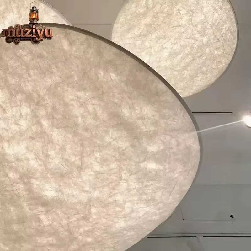 Muziyu Italian Original Design Paper Pendant Chandelier for Dining Living Room Island Leaf Shaped Indoor House Lighting DecorXJ250725