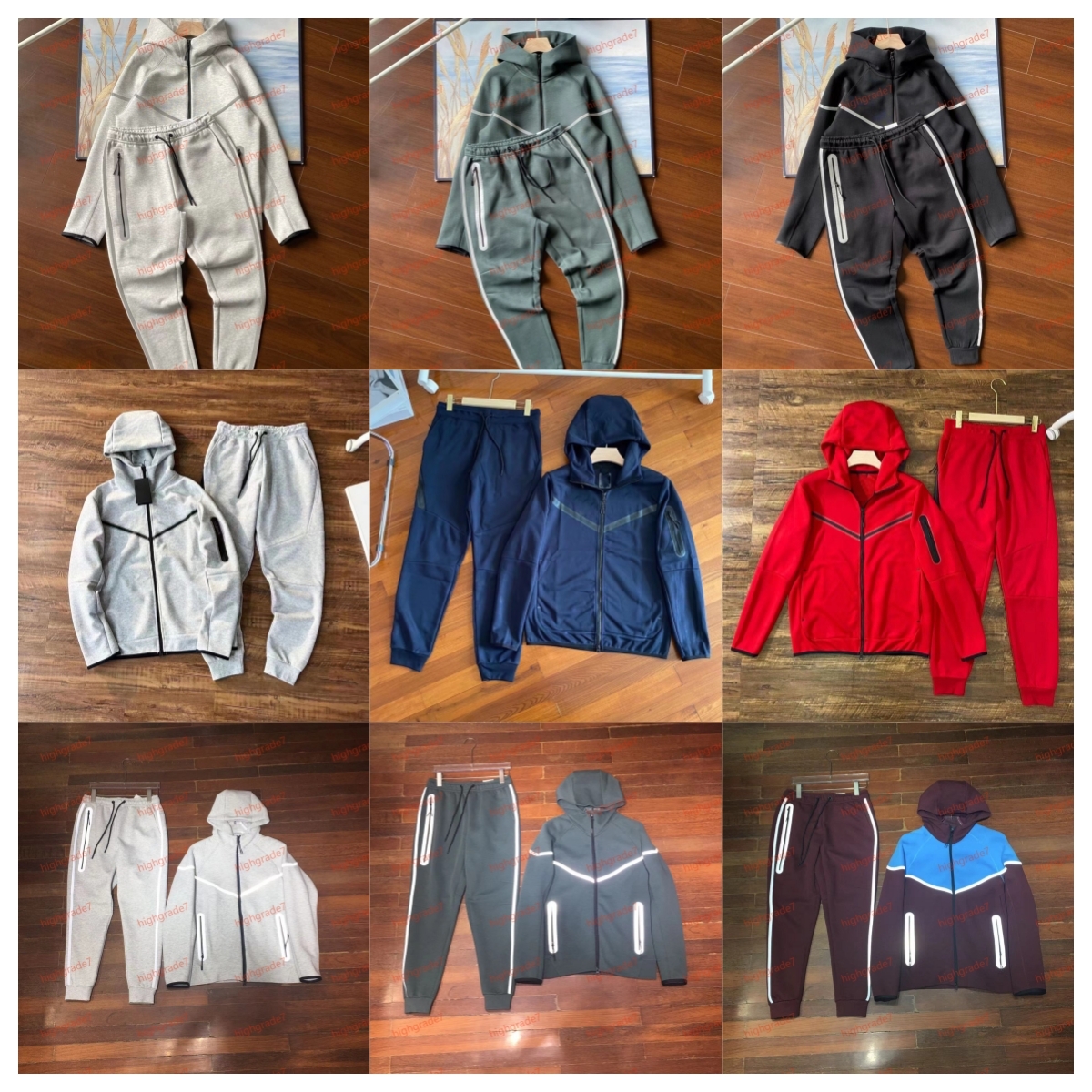 tech fleece Tracksuit comfortable designer hoodie tracksuit Basketball Football Outfit Two piece set Women and men Hoodies sweatpants sport suits no kids size
