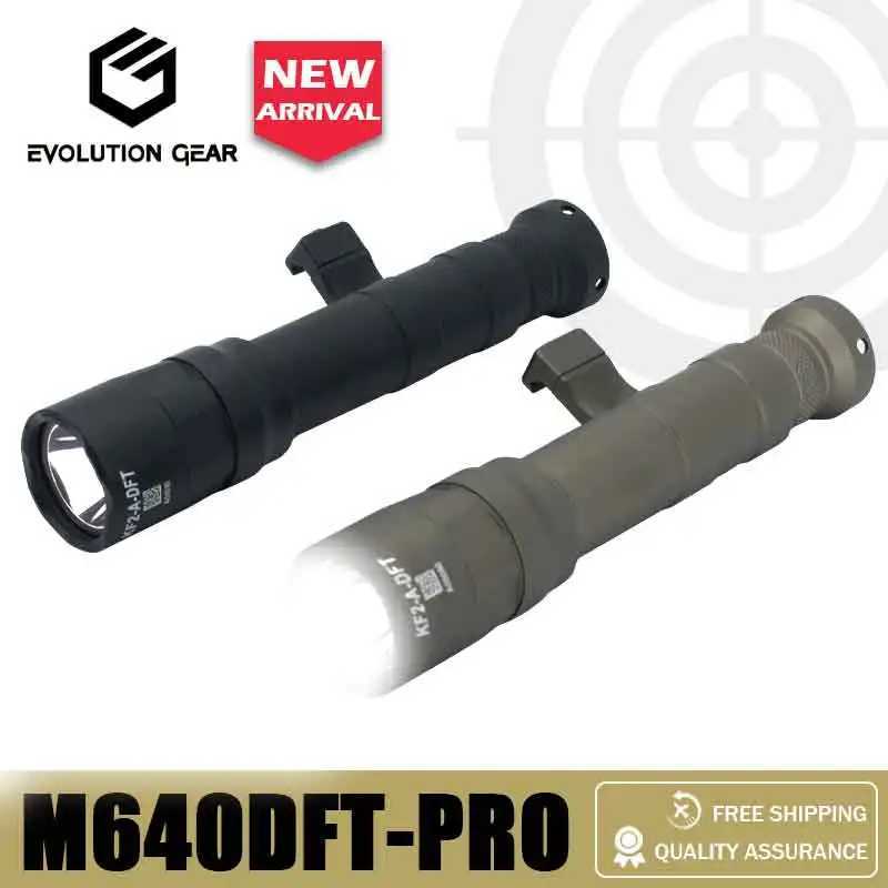 640DFT PRO Dual Fuel Tactical Gun LED Light Offset Side Mount Hunting Lighting Rifle Scope Light W250722