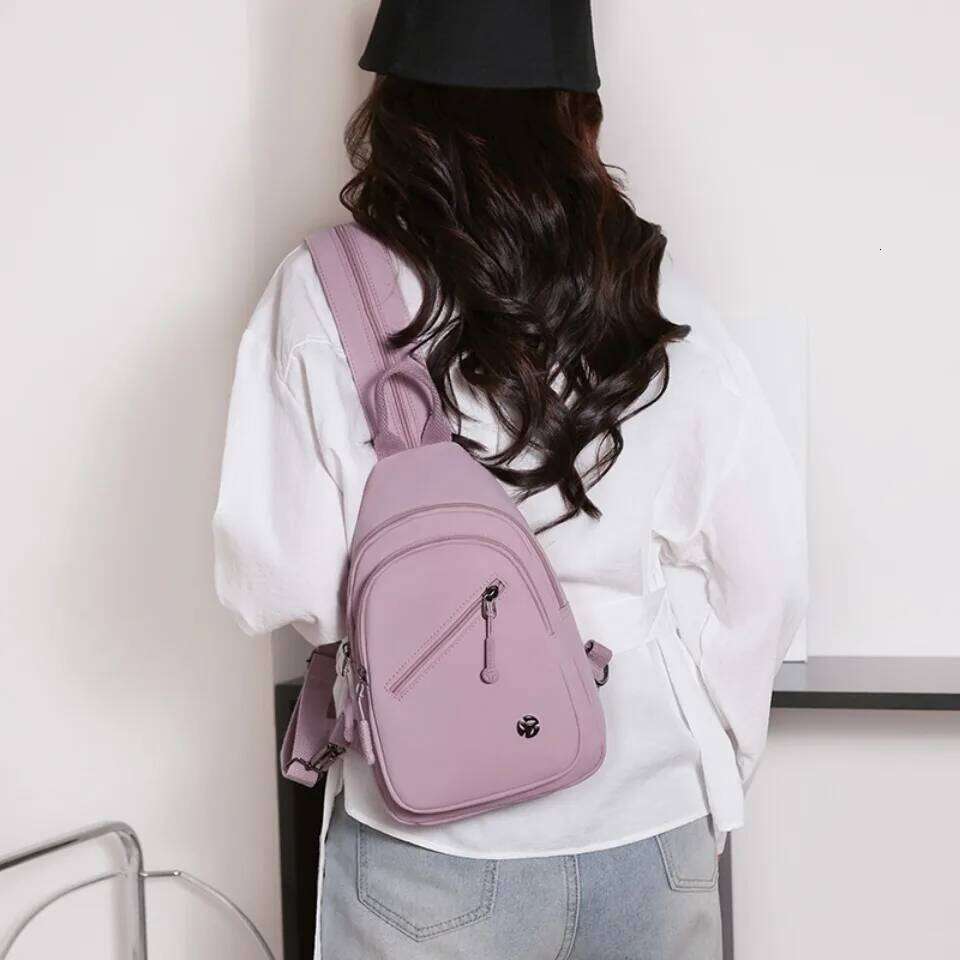 Waterproof Nylon Women Chest Shoulder for Female Sac Ladies Crossbody Bags Lightweight Girls Messenger Travel Bag