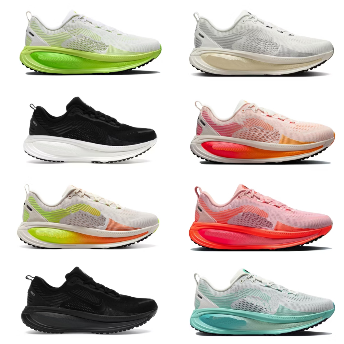Women Men Vomero 18 Sail Bright Laser Orange White Green Volt kids Grade school Running Shoes Milk Dusty Cactus Geode Teal Top Quality Sneakers US4-US12