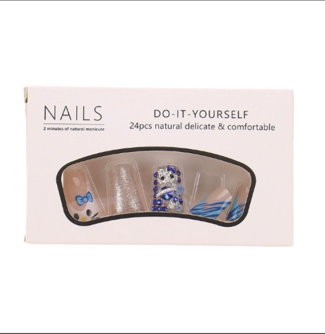 hello kitty regional Limited Edition European and American nail art, hand-worn full nail stickers