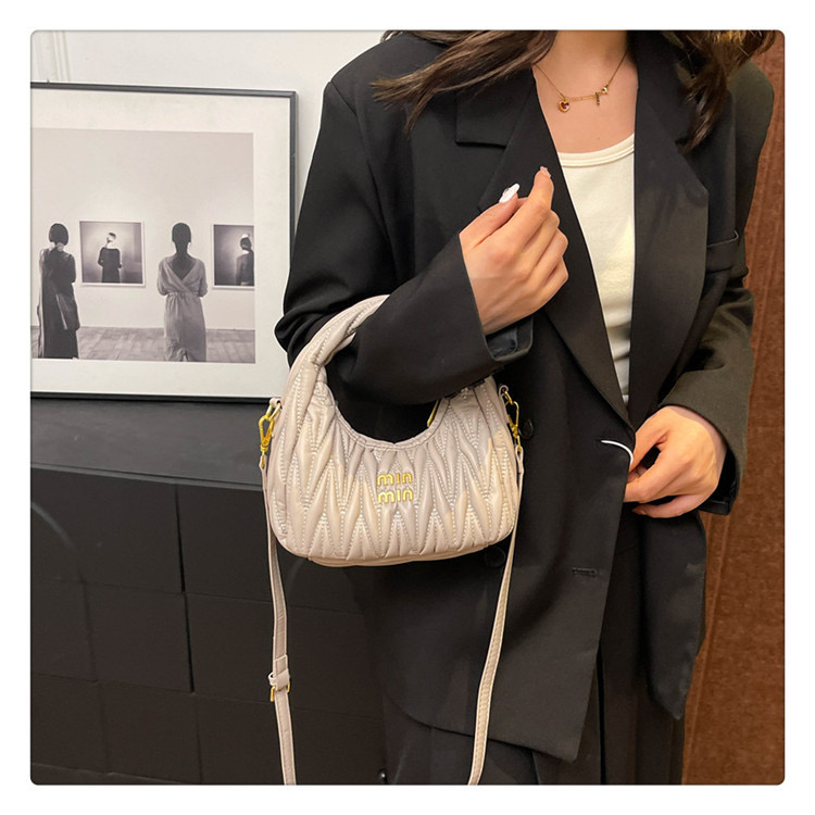 Designer Bag Shoulder Bag Luxury Bag High Quality Women's handbag Purse Leathe Pleated Crossbody bag Free shipping Multicolored bag Small Hobo ba
