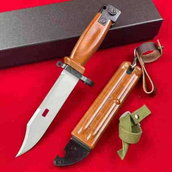 Made in the USA Soviet AKM bayonets Portable Pocket Knife for Hiking Gift for Men