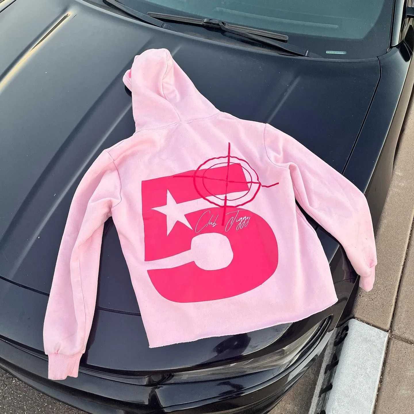 2K Hoodie Hip Hop Letter Graphic Print Oversized Hoodie Sweatshirt Mens Womens New Fashion Gothic Pullover Hoodie Clothes XJ250726 - view 7