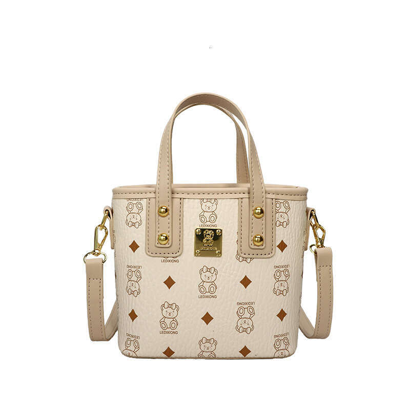 Trendy Handbags 2025 New Y2K Fashion Versatile Shoulder Women's Printed Bucket Crossbody Bags