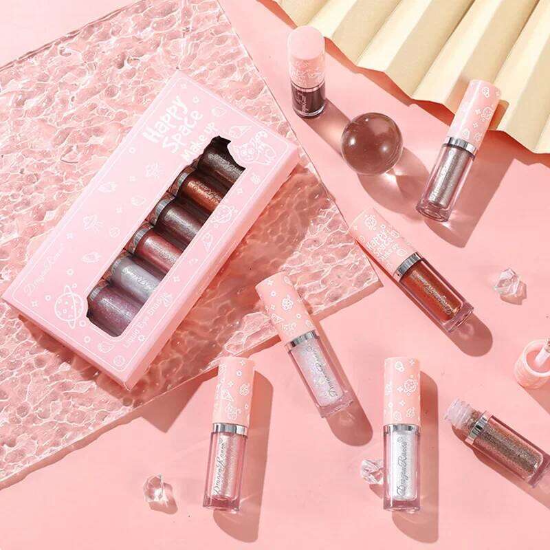 1/8PC Shimmer and Shiny Waterproof Liquid Glitter Eyeliner Eyeshadow Metallic Liner Pen Eye Beauty Party Makeup Tools X250726