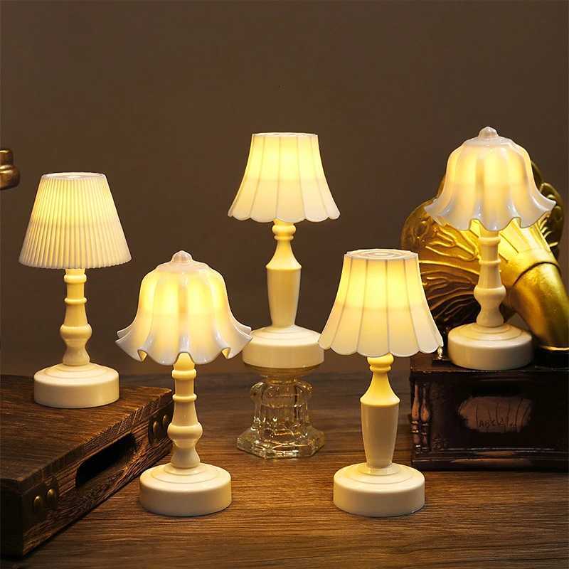 Mini LED Night Light Battery Powered Childrens Birthday Gift Atmosphere Lamp For Bedroom Bedside Decoration Nordic Table Lamp XJ250725
