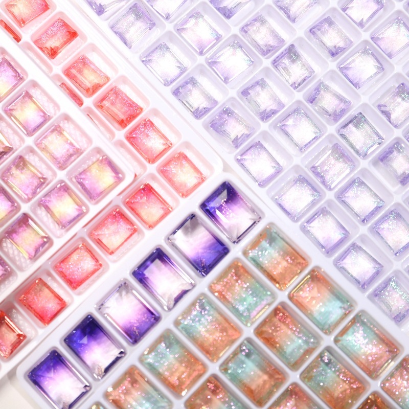 Sharp bottom drill glass nail drill jewelry accessories