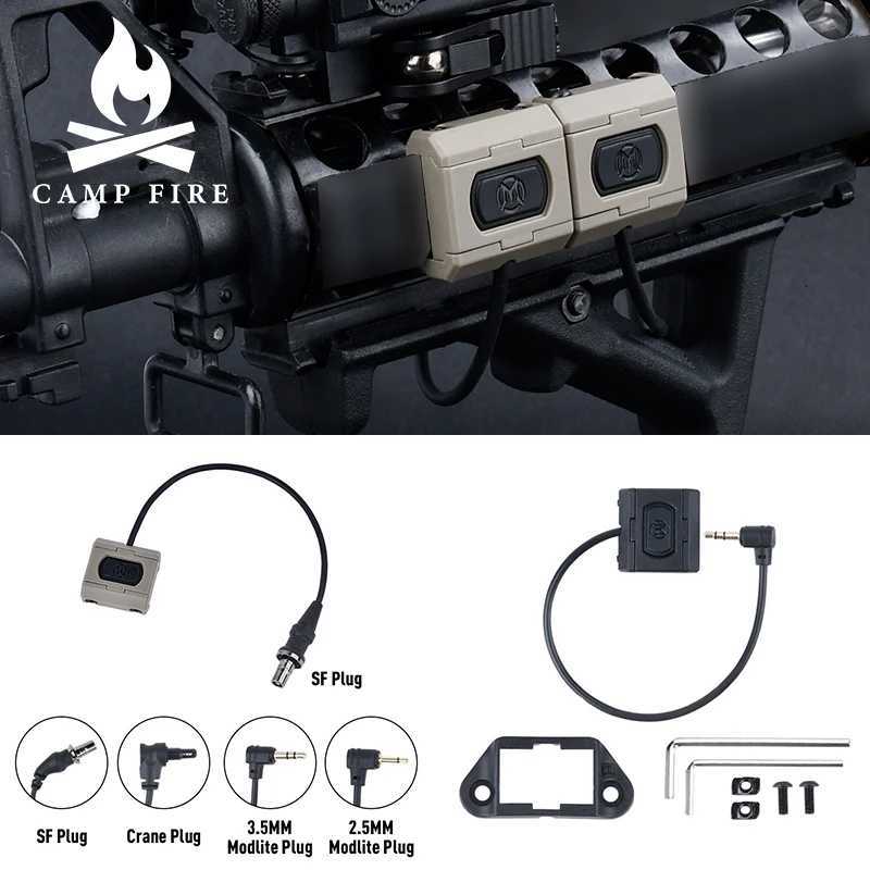 Tactical ModButton Remote Pressure Switch For SF M300 M600 Flashlight Weapon Light DBAL A2 PEQ15 MLok Keymod Airsoft Accessories W250722