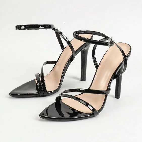 KM-ROYA 2025 New 11cm/4.5inch Heel Royal Blue Sandals Women Sexy Narrow Band High Heel Sandals Female Party Wedding Shoes Z250725