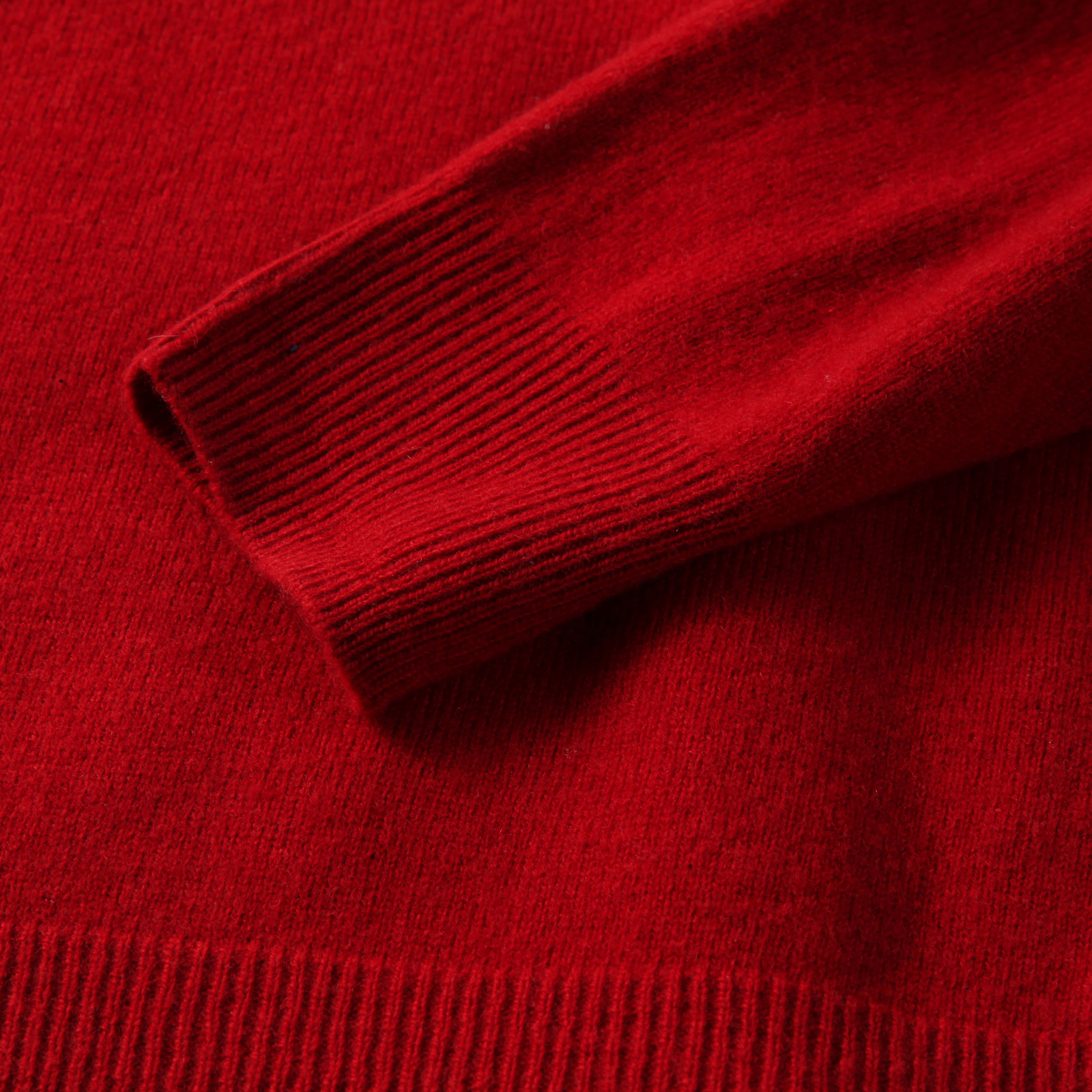 Classic Round Neck Women's Knitted Cardigan Solid Color Single Breasted Long Sleeve Sweater Jacket