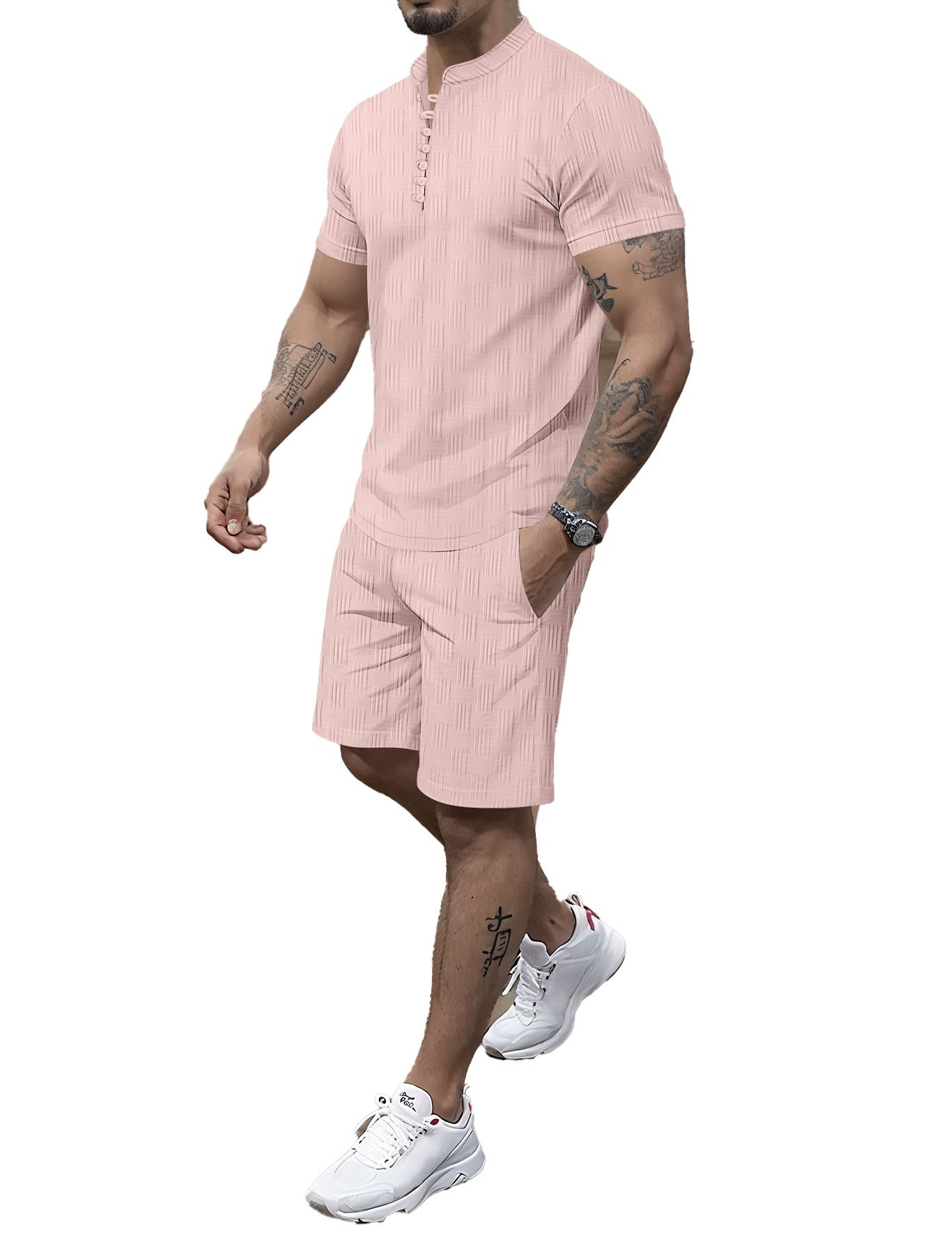 Designer High quality designer shorts tracksuits mens short man tracksuit shirts loose comfortable fashion popular new style 2 pcs sets