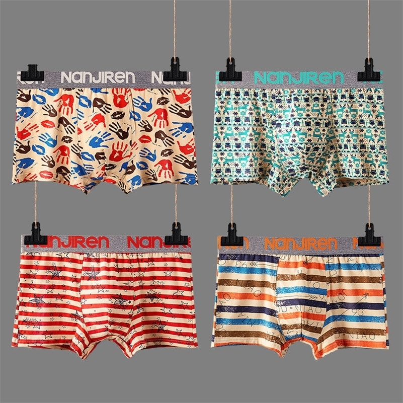 Underwear Men Cotton Boxer Homme Underpants Male Panties Breathbale Shorts U Convex Pouch Plus Size L5XL 250725