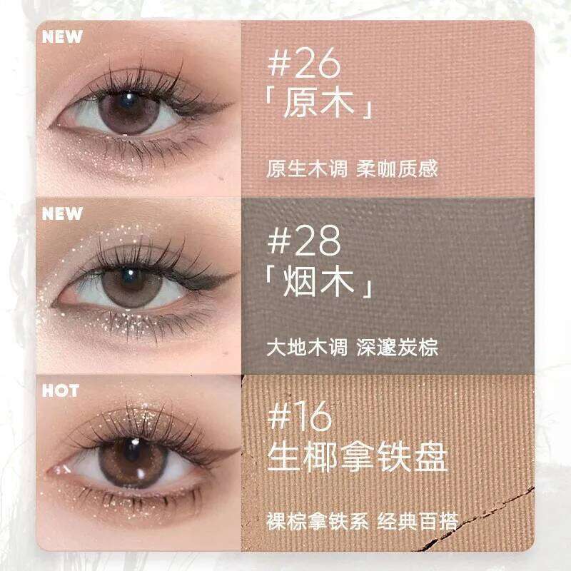 Judydoll Play Fun 7 Colors Combination Plate Shadow Highlight Blush Pink Brown Glitter Eye Makeup Palette Pigment Cosmetics